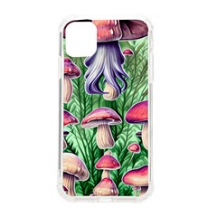 Mushroom Iphone 11 Tpu Uv Print Case by GardenOfOphir