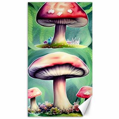 Vintage Mushroom Canvas 40  X 72  by GardenOfOphir