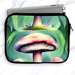 Vintage Mushroom Apple Ipad 2/3/4 Zipper Cases by GardenOfOphir