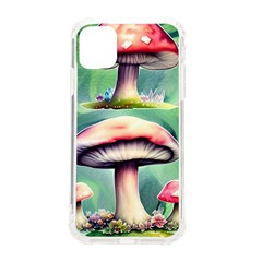 Vintage Mushroom Iphone 11 Tpu Uv Print Case