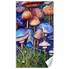 Retro Mushroom Canvas 40  X 72  by GardenOfOphir