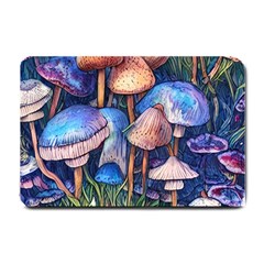 Retro Mushroom Small Doormat by GardenOfOphir