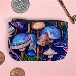 Retro Mushroom Mini Coin Purse Front