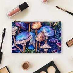 Retro Mushroom Cosmetic Bag (medium)