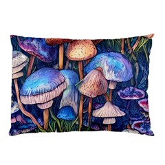 Retro Mushroom Pillow Case (two Sides) by GardenOfOphir