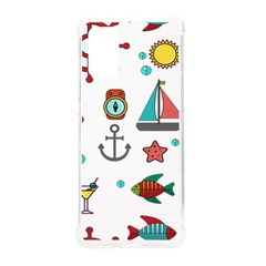 Marine Nautical Seamless Pattern Art Samsung Galaxy S20plus 6 7 Inch Tpu Uv Case