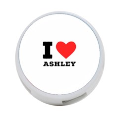 I Love Ashley 4-port Usb Hub (one Side) by ilovewhateva