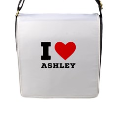 I Love Ashley Flap Closure Messenger Bag (l) by ilovewhateva