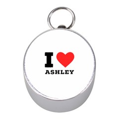 I Love Ashley Mini Silver Compasses by ilovewhateva