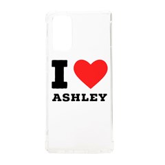 I Love Ashley Samsung Galaxy Note 20 Tpu Uv Case