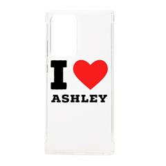 I Love Ashley Samsung Galaxy Note 20 Ultra Tpu Uv Case by ilovewhateva