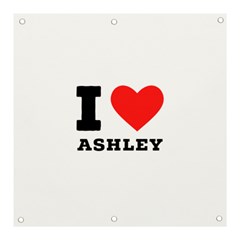 I Love Ashley Banner And Sign 3  X 3  by ilovewhateva