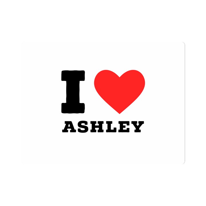 I love ashley One Side Premium Plush Fleece Blanket (Mini)