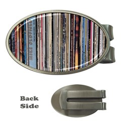 Vintage Vinyl Records Collection Money Clips (oval) 