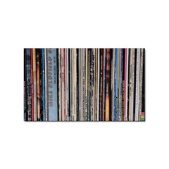 Vintage Vinyl Records Collection Sticker Rectangular (100 Pack)