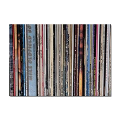 Vintage Vinyl Records Collection Sticker A4 (10 Pack)