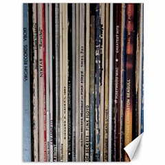 Vintage Vinyl Records Collection Canvas 36  X 48 