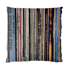 Vintage Vinyl Records Collection Standard Cushion Case (one Side)