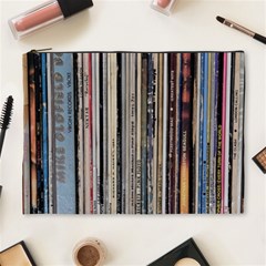 Vintage Vinyl Records Collection Cosmetic Bag (xl)