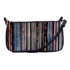 Vintage Vinyl Records Collection Shoulder Clutch Bag