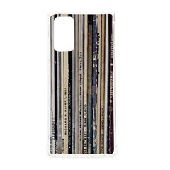 Vintage Vinyl Records Collection Samsung Galaxy Note 20 Tpu Uv Case by Jancukart