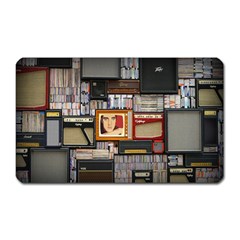 Vinyl Music Retro Studio Room Magnet (rectangular) by Jancukart