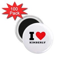 I Love Kimberly 1 75  Magnets (100 Pack)  by ilovewhateva