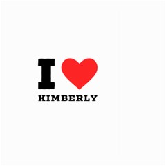 I Love Kimberly Large Garden Flag (two Sides) by ilovewhateva