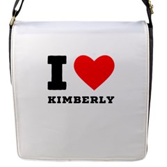 I Love Kimberly Flap Closure Messenger Bag (s) by ilovewhateva