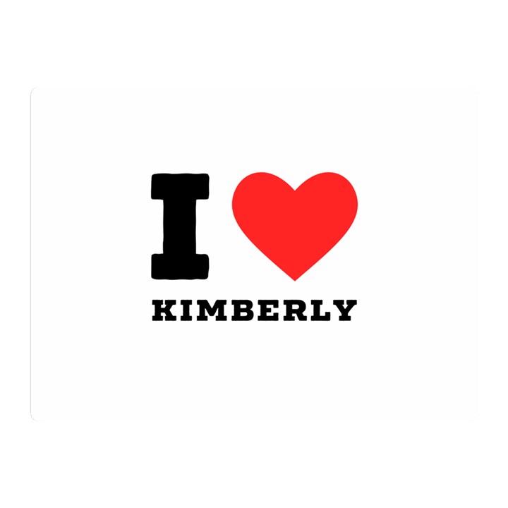 I love kimberly Premium Plush Fleece Blanket (Mini)