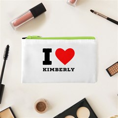 I Love Kimberly Cosmetic Bag (xs) by ilovewhateva