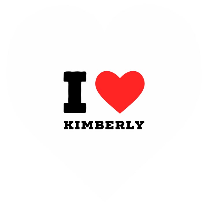 I love kimberly Wooden Puzzle Heart