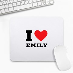 I Love Emily Large Mousepad by ilovewhateva