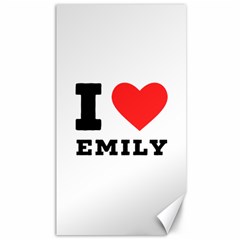 I Love Emily Canvas 40  X 72  by ilovewhateva