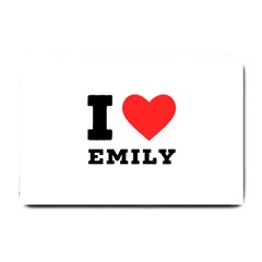 I Love Emily Small Doormat by ilovewhateva