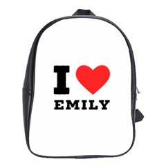 I Love Emily School Bag (large) by ilovewhateva