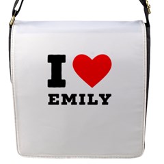 I Love Emily Flap Closure Messenger Bag (s) by ilovewhateva