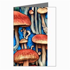 Whimsical Mushroom Greeting Cards (pkg Of 8) by GardenOfOphir