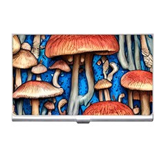 Whimsical Mushroom Business Card Holder by GardenOfOphir