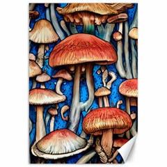 Whimsical Mushroom Canvas 20  X 30  by GardenOfOphir