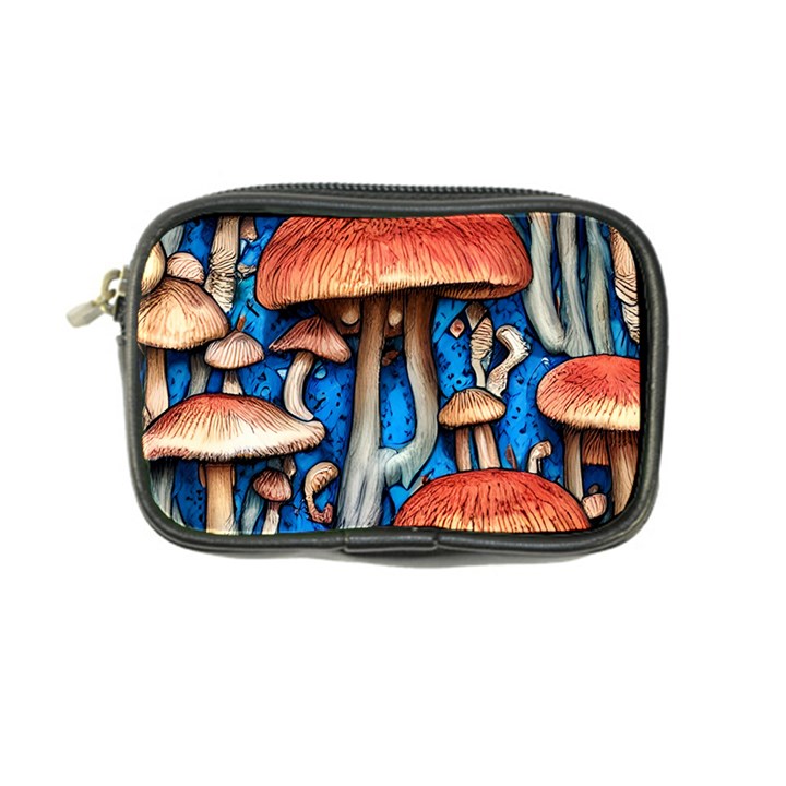 Whimsical Mushroom Coin Purse