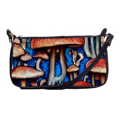 Whimsical Mushroom Shoulder Clutch Bag by GardenOfOphir