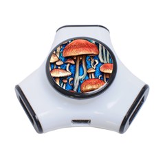 Whimsical Mushroom 3-port Usb Hub by GardenOfOphir