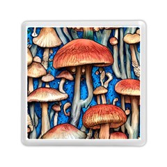 Whimsical Mushroom Memory Card Reader (square) by GardenOfOphir