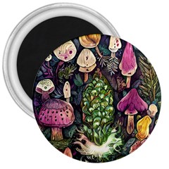 Forest Fairycore Foraging 3  Magnets by GardenOfOphir