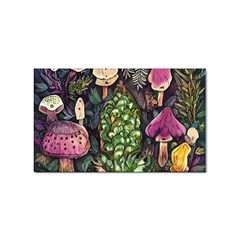 Forest Fairycore Foraging Sticker (rectangular)