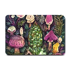 Forest Fairycore Foraging Small Doormat by GardenOfOphir