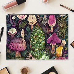 Forest Fairycore Foraging Cosmetic Bag (xl) by GardenOfOphir