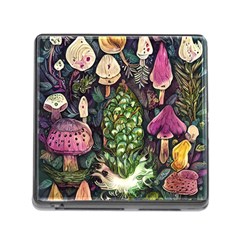 Forest Fairycore Foraging Memory Card Reader (square 5 Slot) by GardenOfOphir