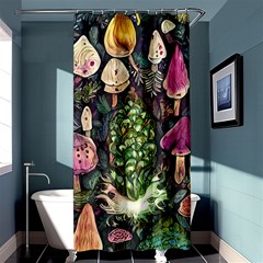 Forest Fairycore Foraging Shower Curtain 36  X 72  (stall)  by GardenOfOphir